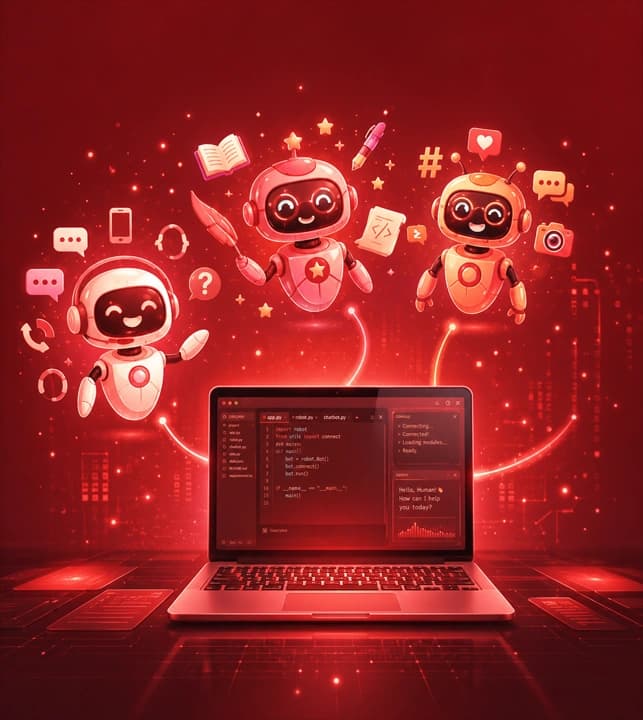بوت ذكاء اصطناعي مخصّص مدرّب على بيانات أعمالك