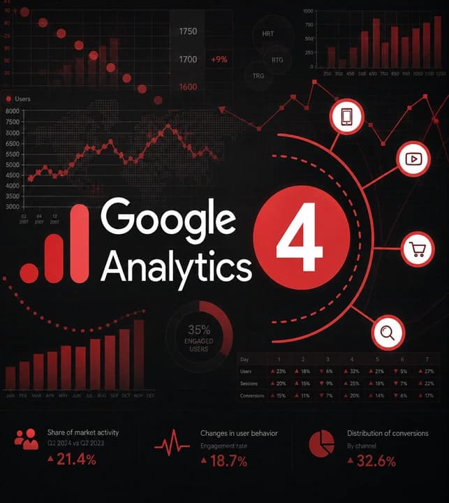 إعداد وتتبّع Google Analytics 4 (GA4) من نيوترونز