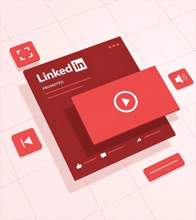 حملات LinkedIn Ads مبنية لتوليد عملاء B2B محتملين مؤهلين