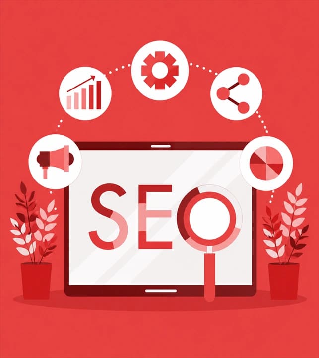 إدارة SEO مستمرة ومحتوى وتقارير
