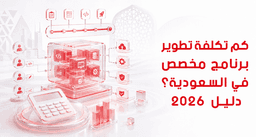 كم تكلفة تطوير برنامج مخصص في السعودية؟ دليل 2026